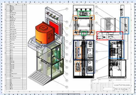 LOAD PORT MODULE Assembly view